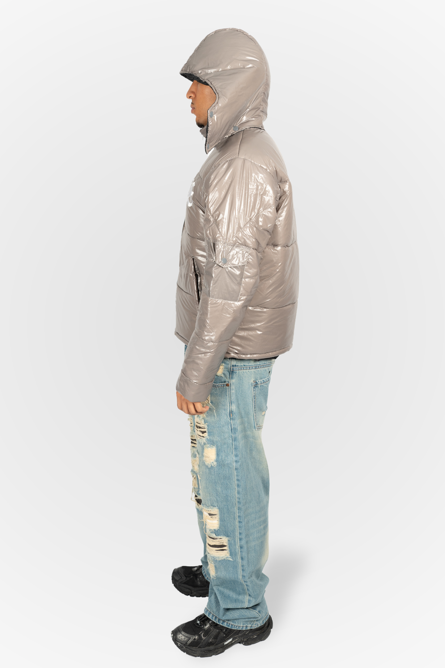 SS23 Gray Puffer Jacket