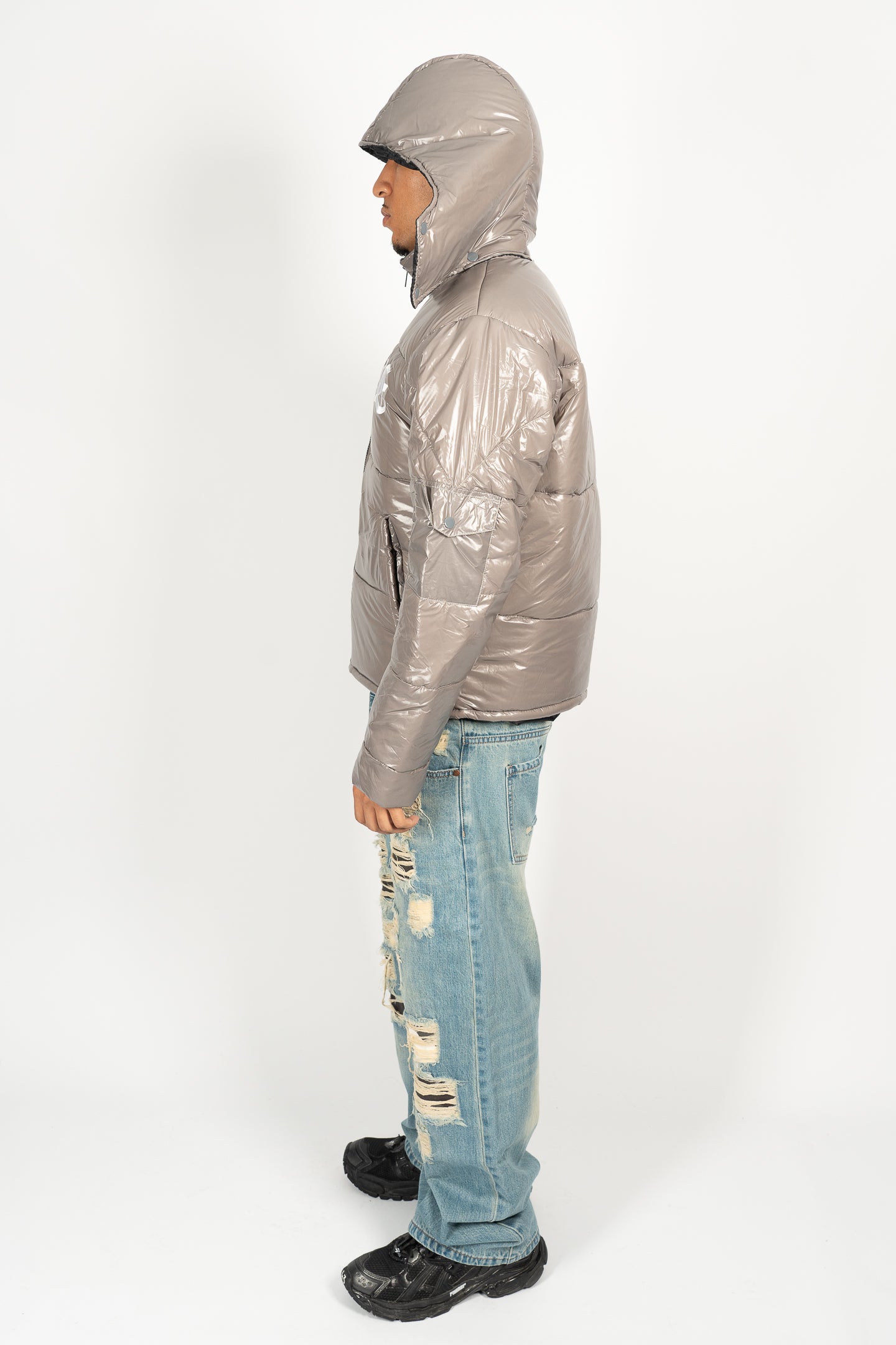 SS23 Gray Puffer Jacket