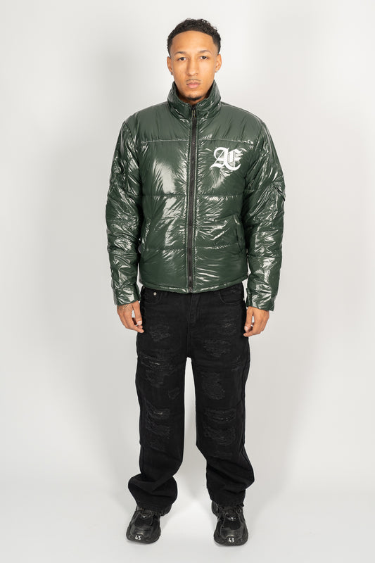 SS23 Green Puffer Jacket