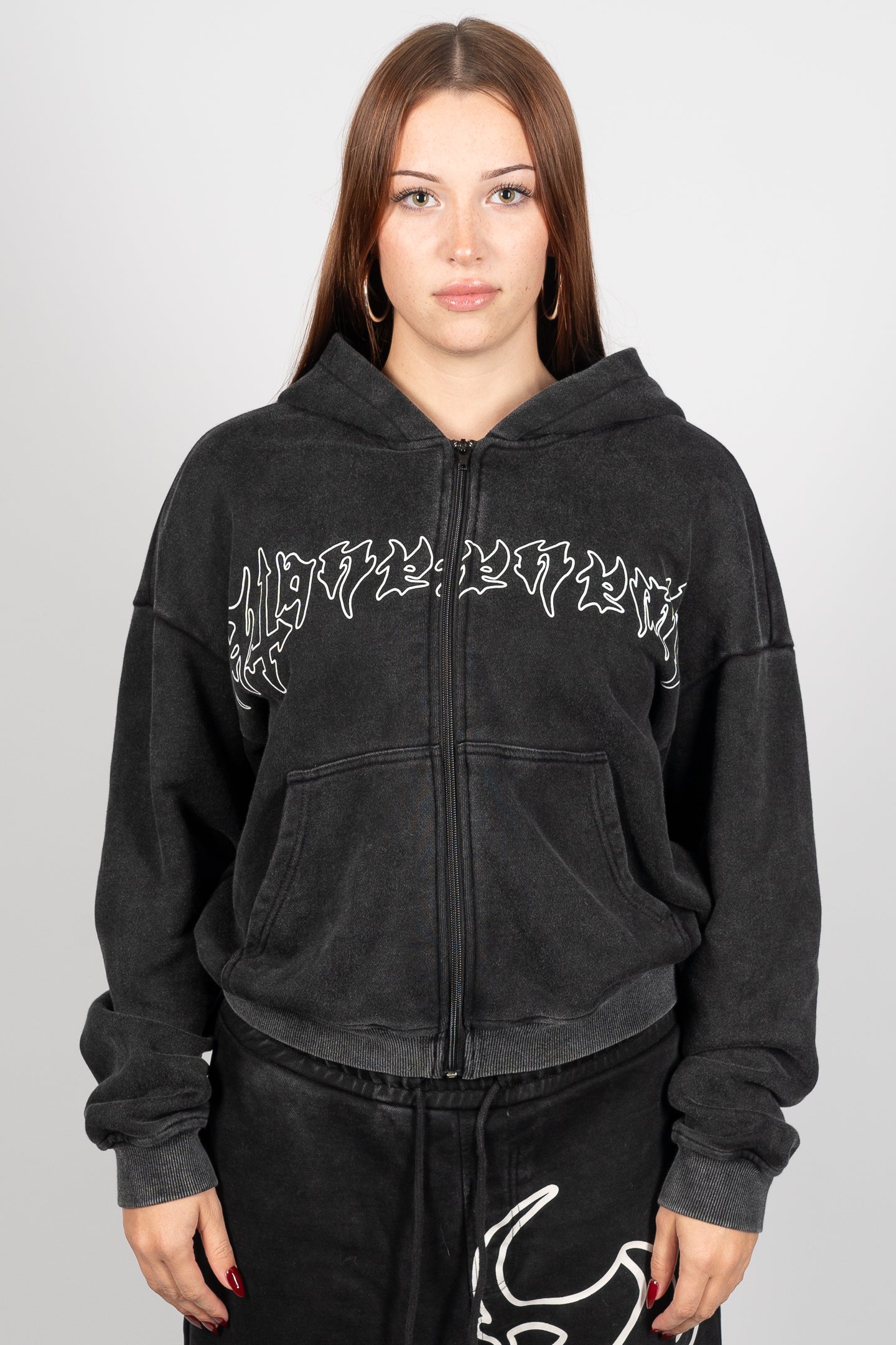 "From Devils To Angels" Zip-Up Hoodie